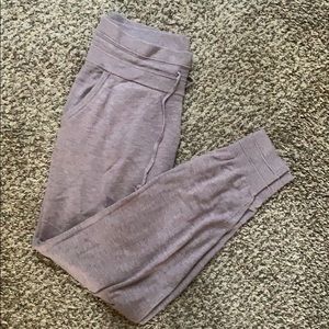 Lululemon joggers blush pink